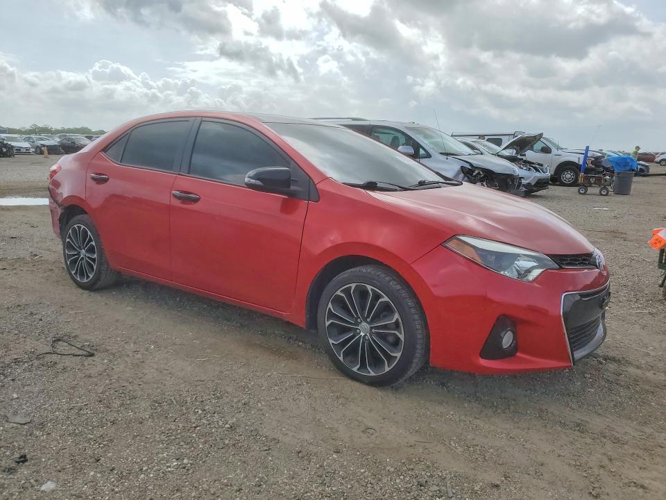 2014 Toyota Corolla VIN 5YFBURHE6EP024382 COPART salvage auction — REAR END, TX - SALVAGE VEHICLE TITLE, sold $1,750 on 2026-07-23 (photo 4)