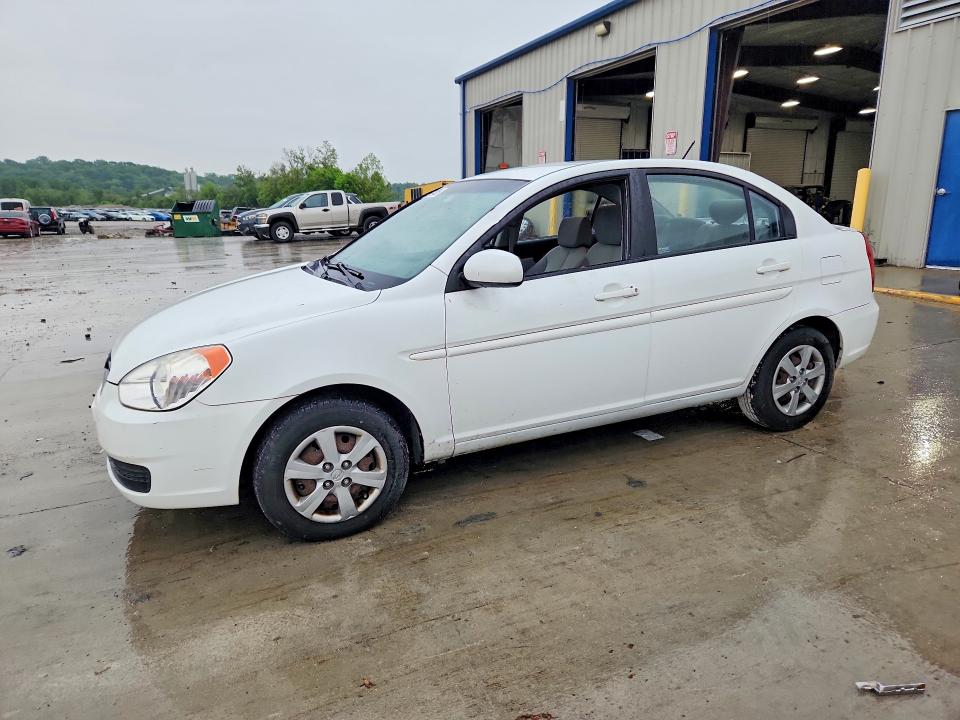 2010 Hyundai Accent VIN KMHCN4AC5AU488799 COPART salvage auction — SIDE, Il - Salvage Certificate, sold $425 on 2026-07-06 (photo 1)