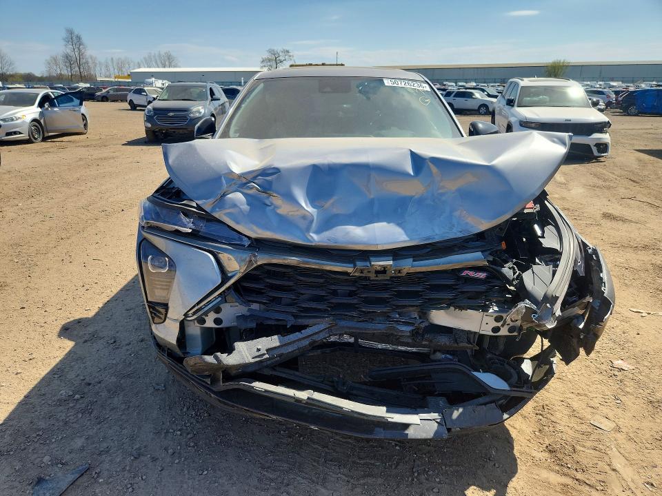2025 Chevrolet Trax VIN KL77LGEPXSC112128 COPART salvage auction — FRONT END, Mi - Scrap Certificate Of Title, sold $200 on 2026-07-22 (photo 5)