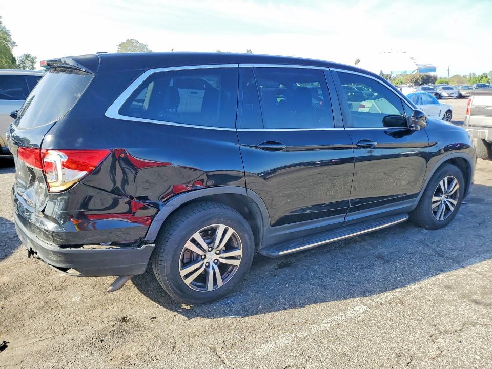 2018 Honda Pilot VIN 5FNYF6H54JB038337 COPART salvage auction — REAR END, Ca - Salvage Certificate, sold $8,100 on 2026-07-28 (photo 3)