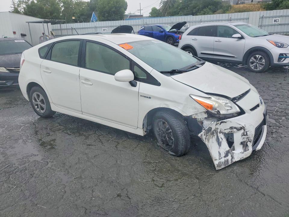 2015 Toyota Prius VIN JTDKN3DU9F1887481 COPART salvage auction — FRONT END, Ca - Salvage Certificate, sold $3,599 on 2026-07-11 (photo 4)