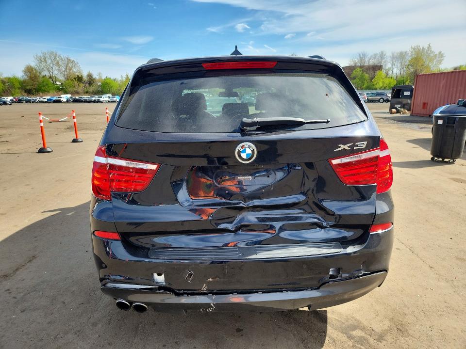 2013 BMW VIN 5UXWX7C51DL981562 COPART salvage auction — REAR END, CT, sold $2,000 on 2026-07-14 (photo 6)