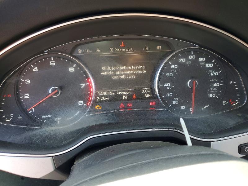 2019 Audi Q7 VIN WA1AHAF7XKD020639 COPART salvage auction — MINOR DENT/SCRATCHES, Ca - Dis/Dlr/Exp Only Clean Title (P), sold $8,000 on 2026-07-27 (photo 9)