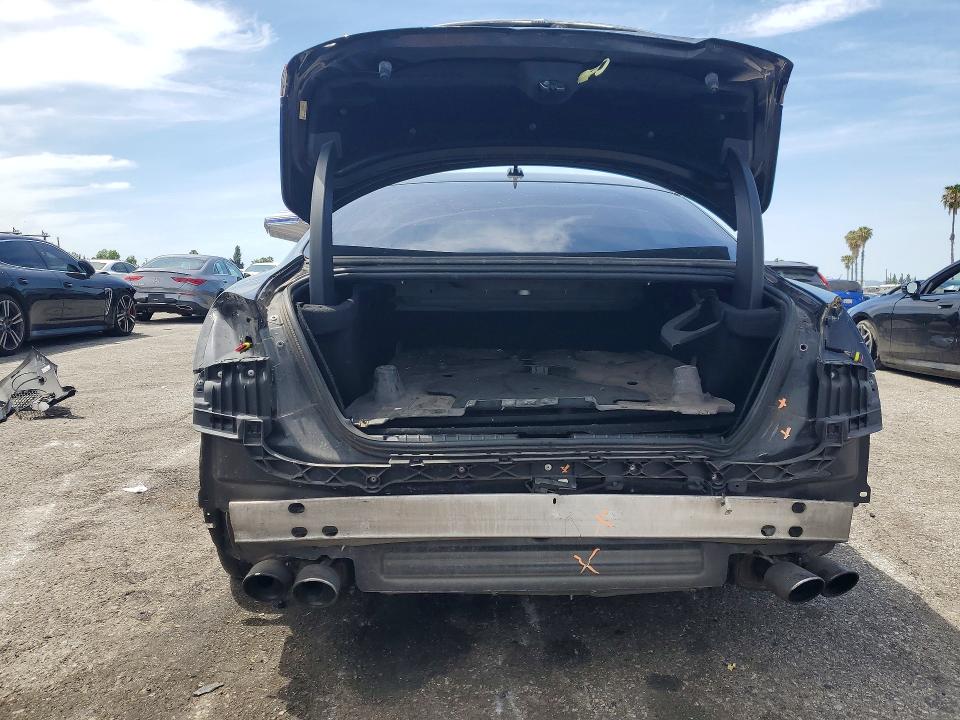 2015 Maserati Ghibli VIN ZAM57RTA7F1138224 COPART salvage auction — FRONT END, Ca - Salvage Certificate, sold $1,300 on 2026-07-07 (photo 6)