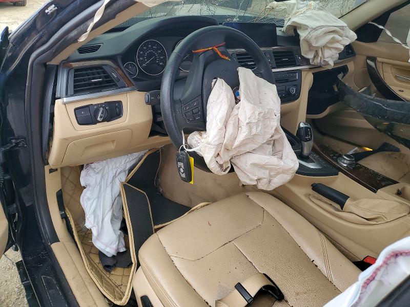 2013 BMW 3er VIN WBA3B5C53DF595048 COPART salvage auction — ROLLOVER, Nj - Cert Of Title-Salvage, sold $400 on 2026-07-13 (photo 8)