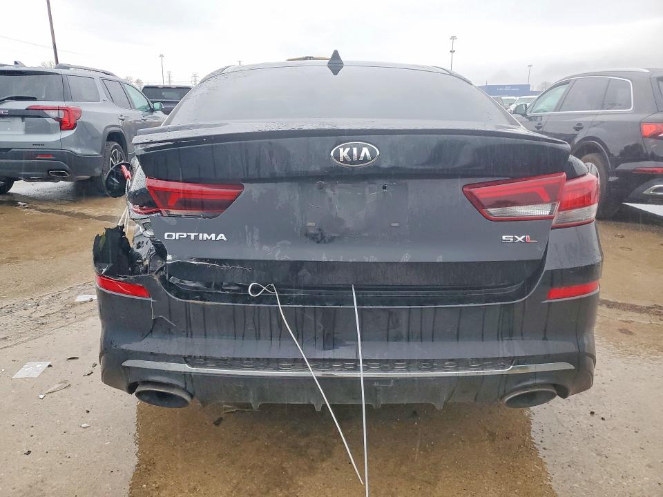 2019 Kia Optima VIN 5XXGV4L23KG349708 COPART salvage auction — REAR END, Salvage Title, sold $2,350 on 2026-07-14 (photo 6)