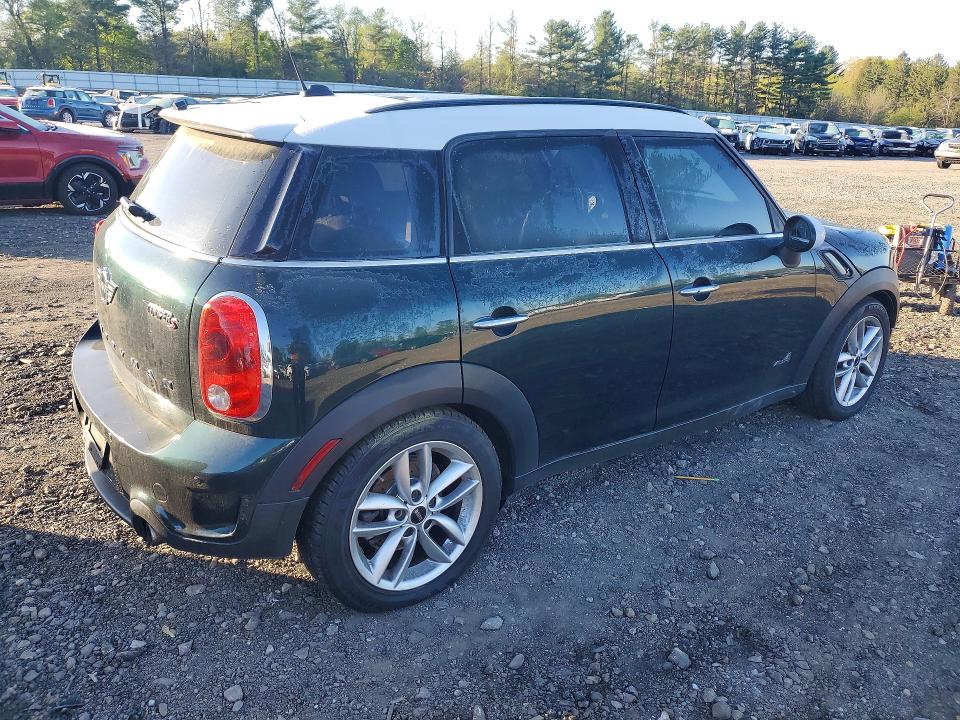 2014 Mini VIN WMWZC5C57EWP35353 COPART salvage auction — FRONT END, Salvage Title, sold $450 on 2026-07-27 (photo 3)