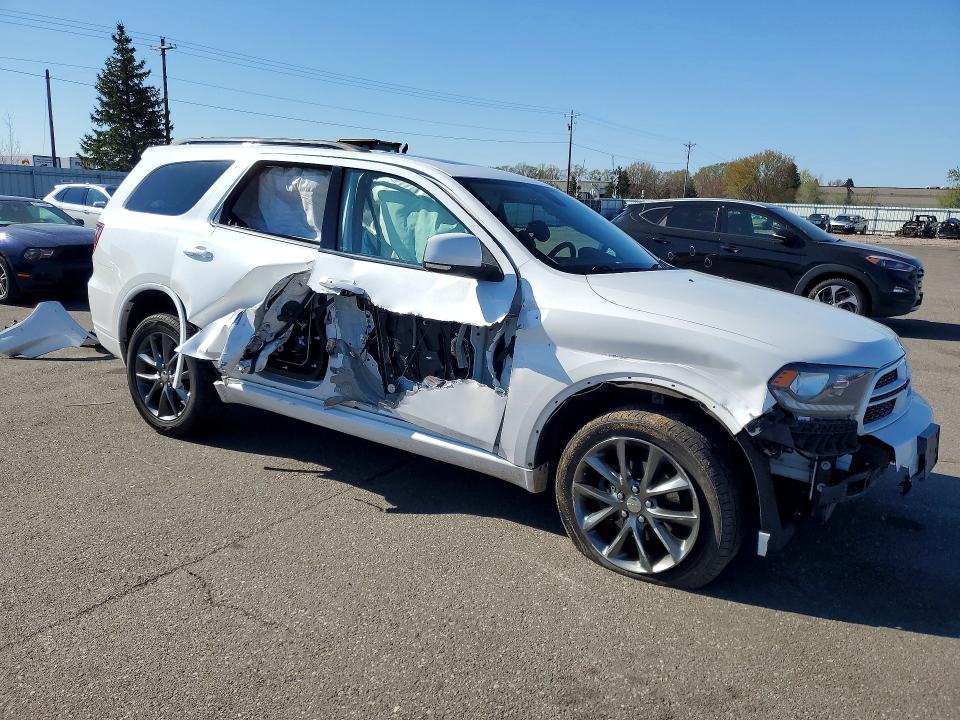 2018 Dodge Durango VIN 1C4RDJDG4JC102233 COPART salvage auction — SIDE, Mn - Cert Of Title-Salvage, sold $2,900 on 2026-07-02 (photo 4)