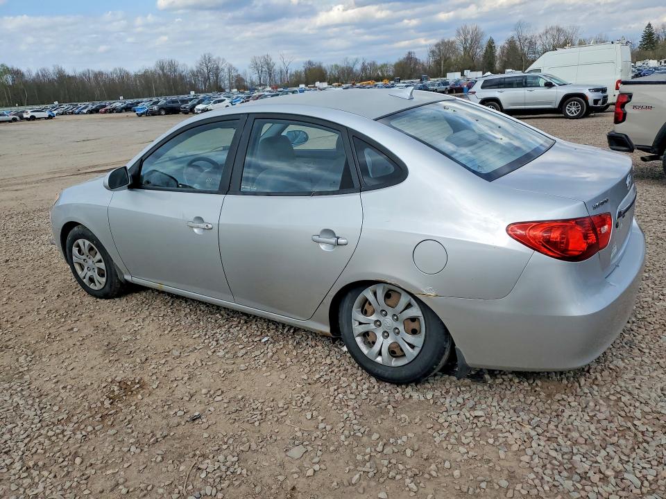 2010 Hyundai Elantra VIN KMHDU4AD7AU016457 COPART salvage auction — UNDERCARRIAGE, Ny - Mv907A-Parts Only, sold $450 on 2026-07-15 (photo 2)