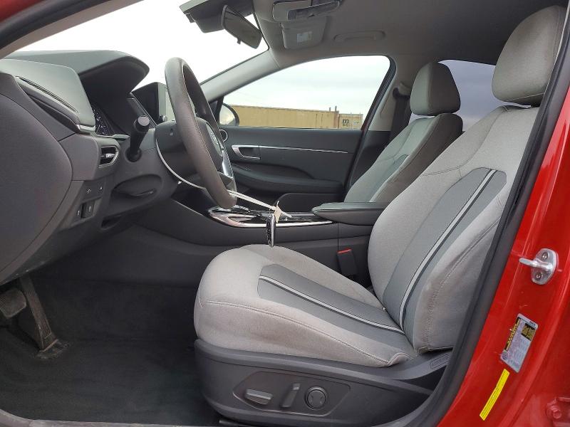2021 Hyundai Sonata VIN 5NPEL4JA5MH064250 COPART salvage auction — REAR END, Nv - Salvage Title, sold $5,100 on 2026-07-15 (photo 7)