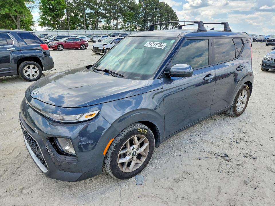 2021 Kia Soul VIN KNDJ23AU3M7768795 COPART salvage auction — FRONT END, Ga - Cert Of Title-Salvage, sold $275 on 2026-07-29 (photo 1)
