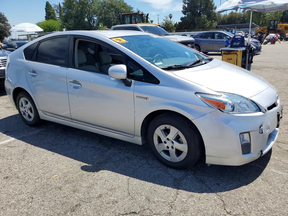 2010 Toyota Prius VIN JTDKN3DU0A0234830 COPART salvage auction — FRONT END, Ca - Salvage Certificate, sold $1,550 on 2026-07-24 (photo 4)