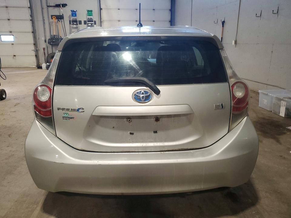 2012 Toyota VIN JTDKDTB36C1000928 COPART salvage auction — SIDE, NS - SALVAGE TITLE, sold $275 on 2026-07-23 (photo 6)