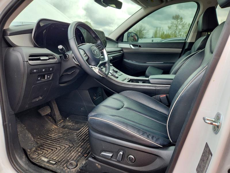 2023 Hyundai Palisade VIN KM8R3DGE0PU492633 COPART salvage auction — FRONT END, Or - Salvage Title Certificate, sold $11,400 on 2026-07-06 (photo 7)
