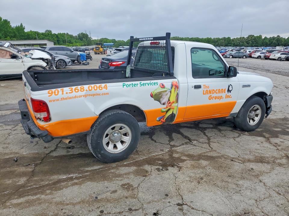 2011 Ford Ranger VIN 1FTKR1ADXBPB00896 COPART salvage auction — REAR END, TN - SALVAGE CERTIFICATE, sold $1,950 on 2026-07-02 (photo 3)