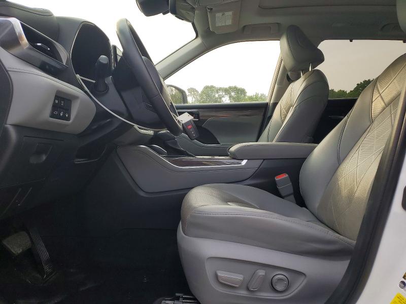 2022 Toyota Highlander VIN 5TDFZRAH4NS130571 COPART salvage auction — FRONT END, Ga - Cert Of Title-Salvage, sold $22,000 on 2026-07-07 (photo 7)