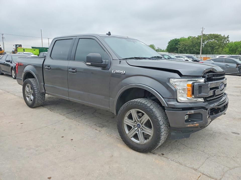 2019 Ford F-150 VIN 1FTEW1E40KKE06034 COPART salvage auction — FRONT END, Ok - Cert Of Title-Salvage, sold $11,300 on 2026-07-30 (photo 4)