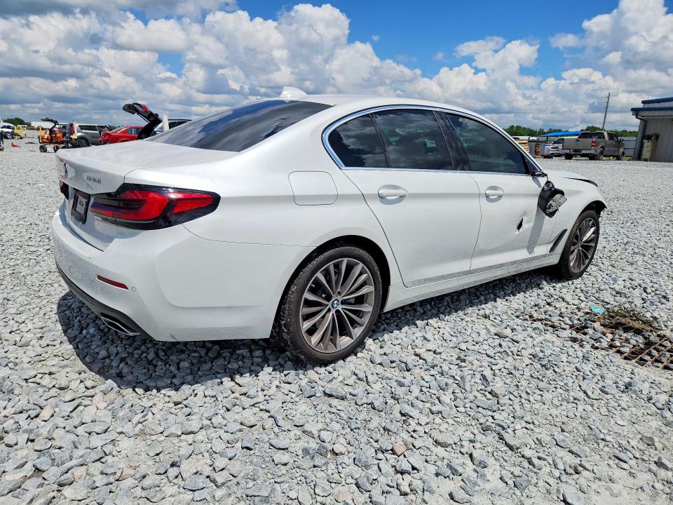 2022 BMW 5er VIN WBA53BH06NWX83324 COPART salvage auction — FRONT END, Fl - Certificate Of Destruction, sold $15,100 on 2026-07-02 (photo 3)