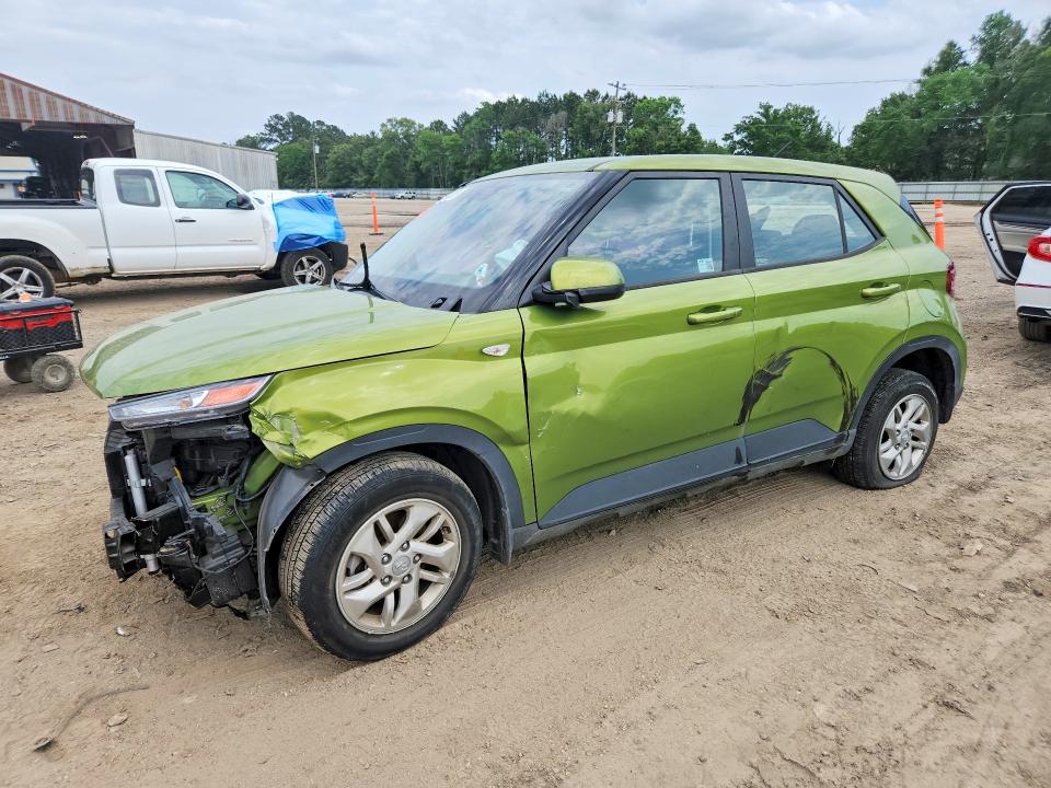 2024 Hyundai Venue VIN KMHRB8A38RU319186 COPART salvage auction — FRONT END, La - Cert Of Title-Salvage, sold $3,500 on 2026-07-28 (photo 1)
