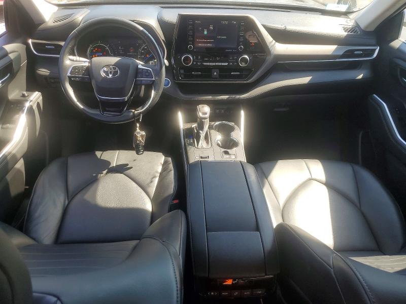 2021 Toyota Highlander VIN 5TDGARAH4MS506356 COPART salvage auction — SIDE, Id - Salvage Certificate Of Title, sold $15,700 on 2026-07-16 (photo 8)