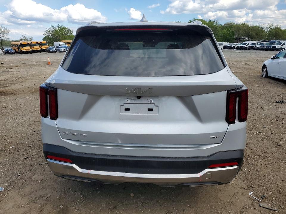 2025 Kia Sorento VIN KNDRHDJG6S5343212 COPART salvage auction — FRONT END, Md - Cert Of Salvage > 75% Damage, sold $12,200 on 2026-07-02 (photo 6)