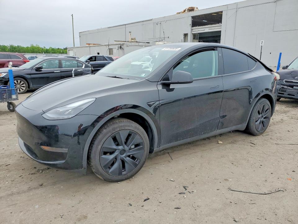 2025 Tesla Model y VIN 7SAYGDED3SF218975 COPART salvage auction — REAR END, Pa - Certificate Of Salvage, sold $13,000 on 2026-07-08 (photo 1)
