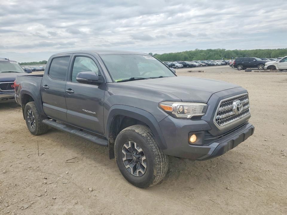 2017 Toyota Tacoma VIN 3TMCZ5AN2HM108218 COPART salvage auction — REAR END, Ks - Cert Of Title-Salvage, sold $10,700 on 2026-07-09 (photo 4)