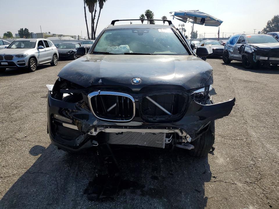 2021 BMW VIN 5UXTY5C00M9G76711 COPART salvage auction — FRONT END, Ca - Salvage Certificate, sold $3,450 on 2026-07-02 (photo 5)