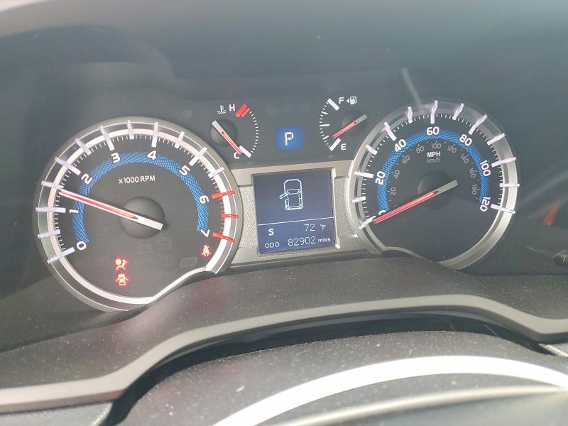 2018 Toyota 4runner VIN JTEBU5JR0J5548085 COPART salvage auction — FRONT END, Tx - Nonrepairable Title, sold $2,100 on 2026-07-09 (photo 9)