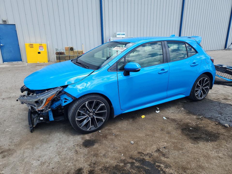 2019 Toyota Corolla VIN JTNK4RBE1K3029756 COPART salvage auction — FRONT END, Fl - Cert Of Title Slvg Rebuildable, sold $4,250 on 2026-07-13 (photo 1)