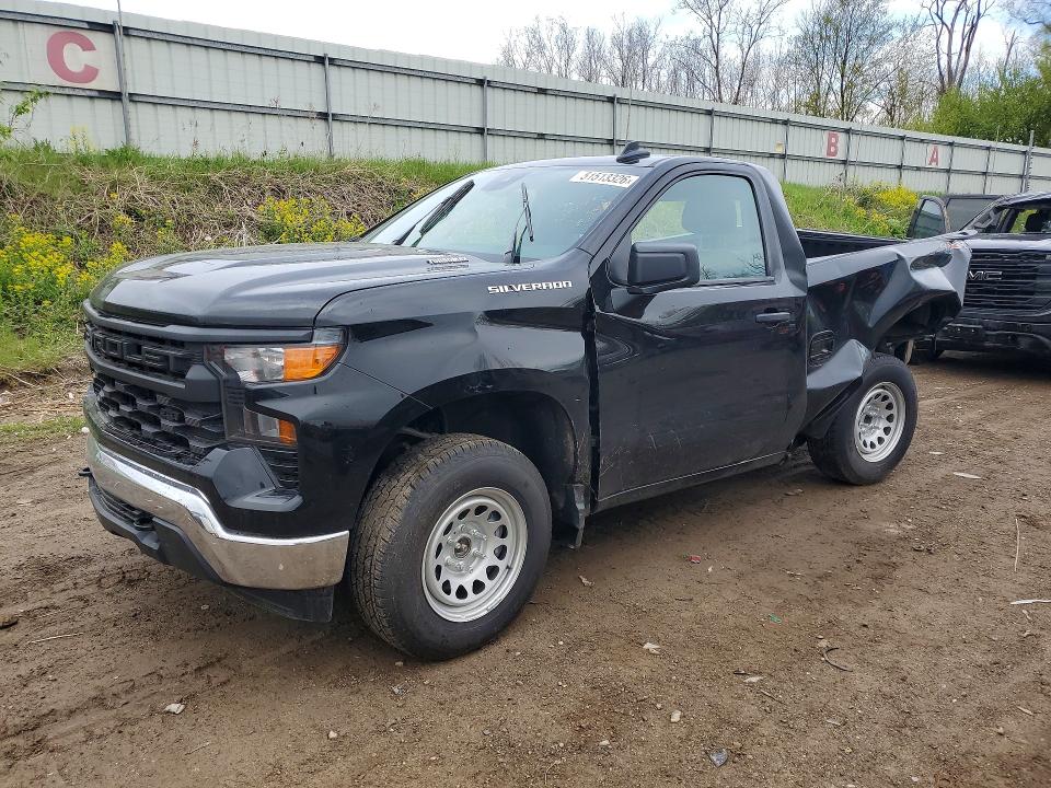 2026 Chevrolet Silverado VIN 3GCNKAEK7TG144970 COPART salvage auction — REAR END, Mi - Scrap Certificate Of Title, sold $6,200 on 2026-07-29 (photo 1)