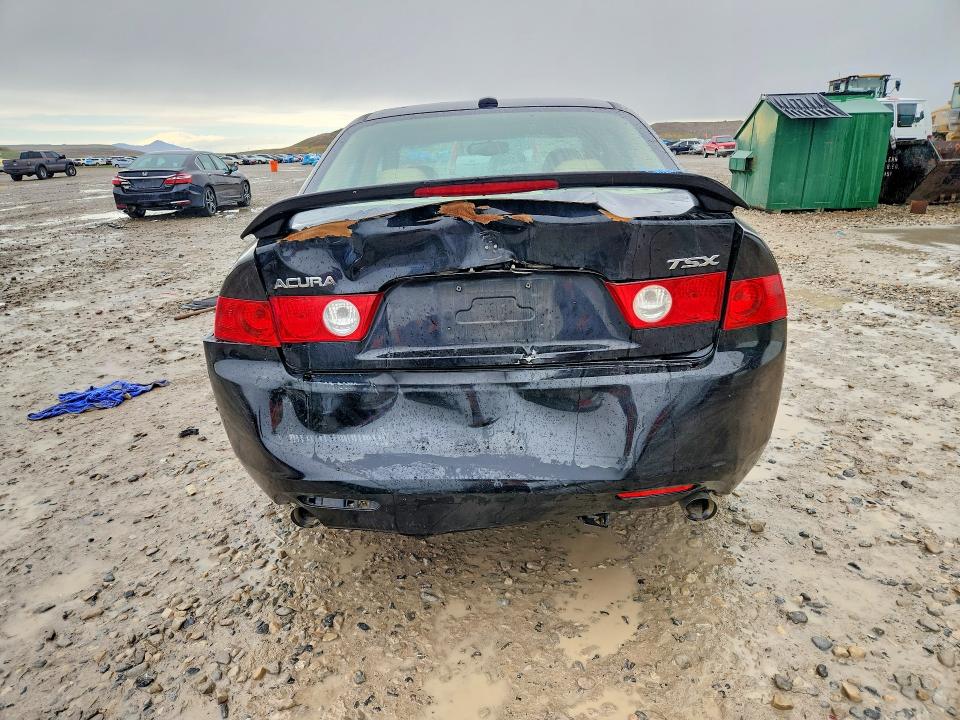 2005 Acura Tsx VIN JH4CL96835C027848 COPART salvage auction — REAR END, Wy - Certificate Of Title, sold $150 on 2026-07-21 (photo 6)