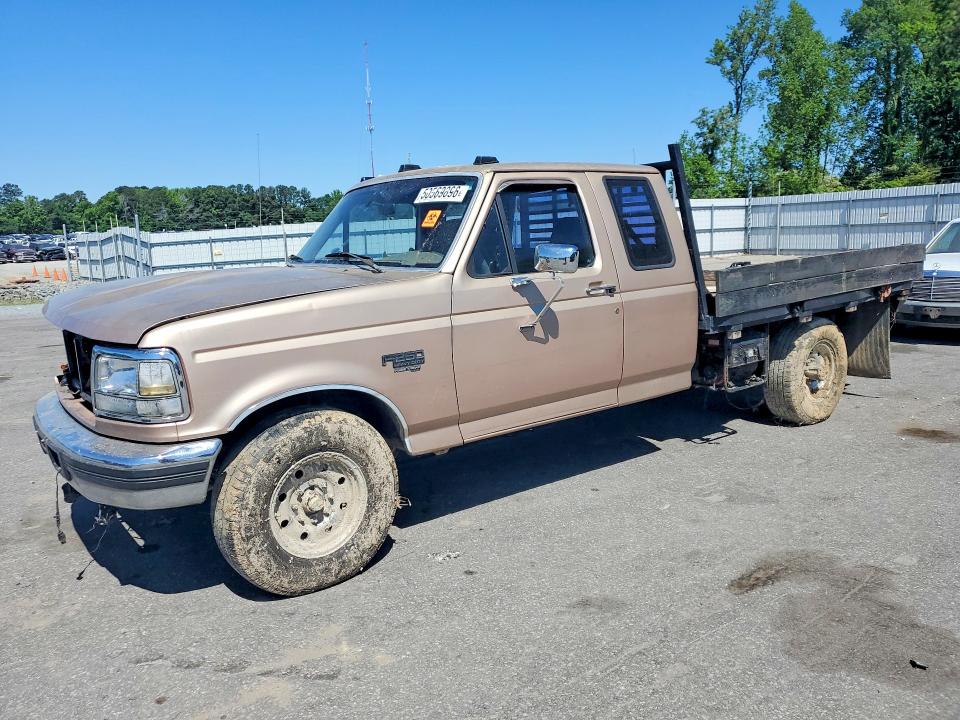 1997 Ford F250 VIN 1FTHX25F6VEC58377 COPART salvage auction — WATER/FLOOD, Nc - Salvage Certificate Of Title, sold $500 on 2026-07-09 (photo 1)