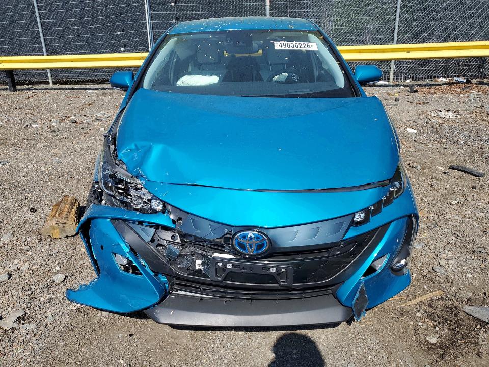 2017 Toyota Prius VIN JTDKARFP2H3060127 COPART salvage auction — FRONT END, Md - Cert Of Salvage > 75% Damage, sold $3,900 on 2026-07-17 (photo 5)