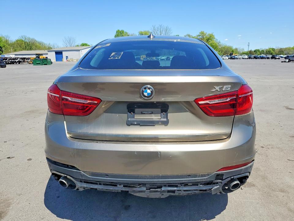 2017 BMW X6 VIN 5UXKU2C33H0U28914 COPART salvage auction — NORMAL WEAR, Va - Certificate Of Title, sold $8,900 on 2026-07-30 (photo 6)