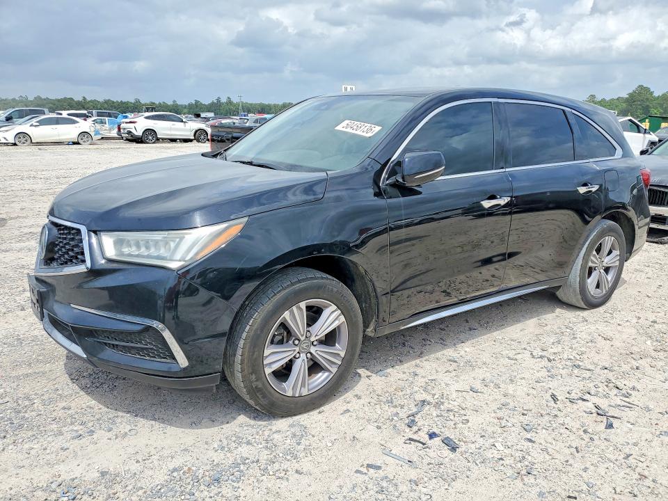 2020 Acura Mdx VIN 5J8YD3H32LL003333 COPART salvage auction — NORMAL WEAR, Tx - Certificate Of Title, sold $8,600 on 2026-07-02 (photo 1)