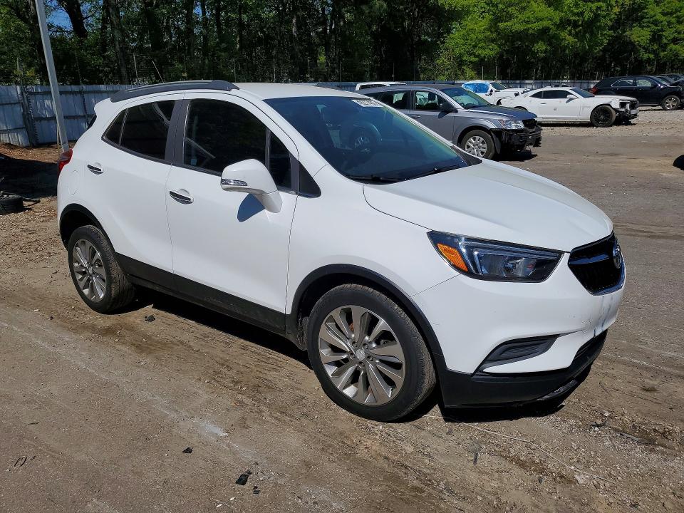 2017 Buick Encore VIN KL4CJASB1HB082491 COPART salvage auction — FRONT END, Ga - Cert Of Title-Salvage, sold $2,250 on 2026-07-24 (photo 4)