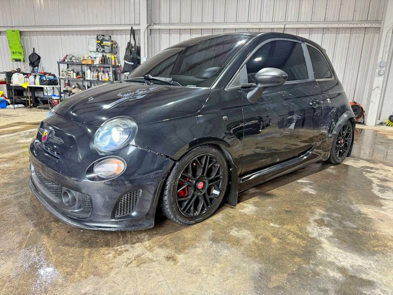 2013 Fiat 500 VIN 3C3CFFFH9DT664970 COPART salvage auction — DAMAGE HISTORY, Tx - Cert Of Title-Rebuilt Salvage (P), sold $7,400 on 2026-07-17 (photo 2)