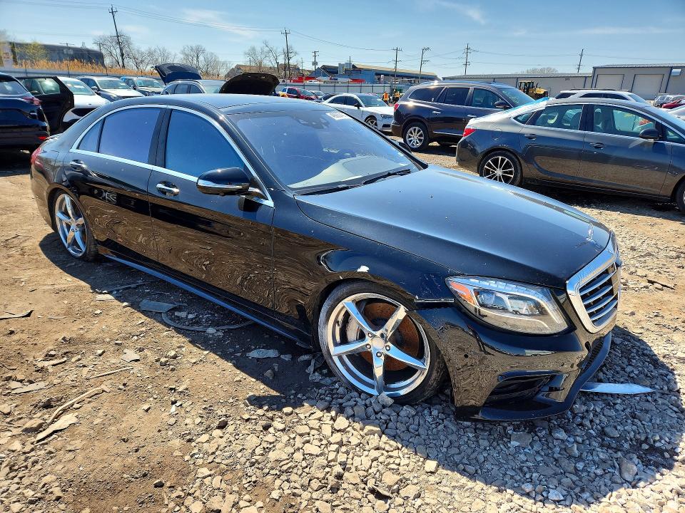2016 Mercedes-benz S class VIN WDDUG8FB5GA225173 COPART salvage auction — MECHANICAL, Tx - Certificate Of Title, sold $6,400 on 2026-07-29 (photo 4)