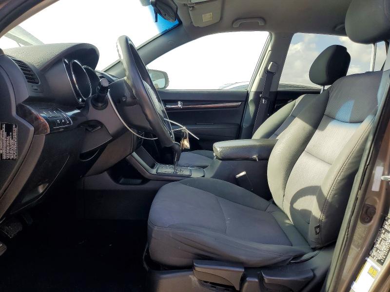 2012 Kia Sorento VIN 5XYKT3A63CG206447 COPART salvage auction — MECHANICAL, Fl - Certificate Of Title, sold $975 on 2026-07-29 (photo 7)