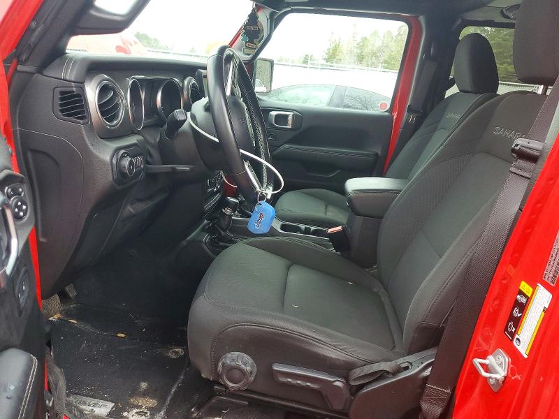 2021 Jeep Wrangler / VIN 1C4HJXEN7MW588446 COPART salvage auction — FRONT END, On - Permit Salvage, sold $11,800 on 2026-07-02 (photo 7)