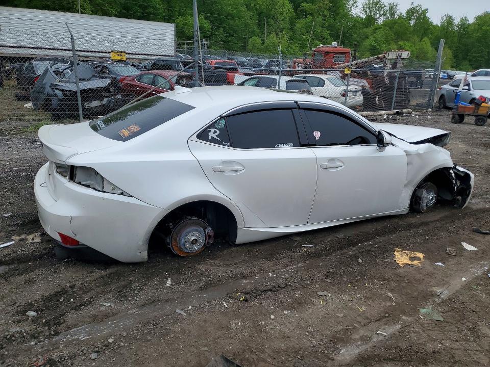 2016 Lexus Is VIN JTHCM1D21G5013886 COPART salvage auction — FRONT END, Md - Cert Of Salvage > 75% Damage, sold $250 on 2026-07-23 (photo 3)
