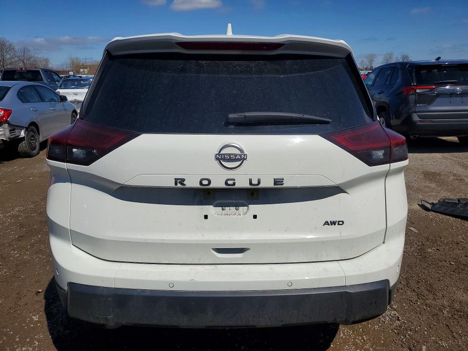 2024 Nissan Rogue VIN JN8BT3ABXRW439142 COPART salvage auction — FRONT END, Salvage Title, sold $225 on 2026-07-21 (photo 6)
