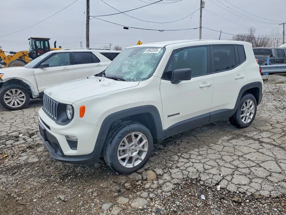 2023 Jeep VIN ZACNJDB18PPP19059 COPART salvage auction — HAIL, Il - Salvage Certificate, sold $5,200 on 2026-07-08 (photo 1)