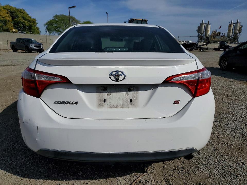 2014 Toyota Corolla VIN 5YFBURHE7EP112308 COPART salvage auction — FRONT END, Id - Salvage Certificate Of Title, sold $2,900 on 2026-07-31 (photo 6)