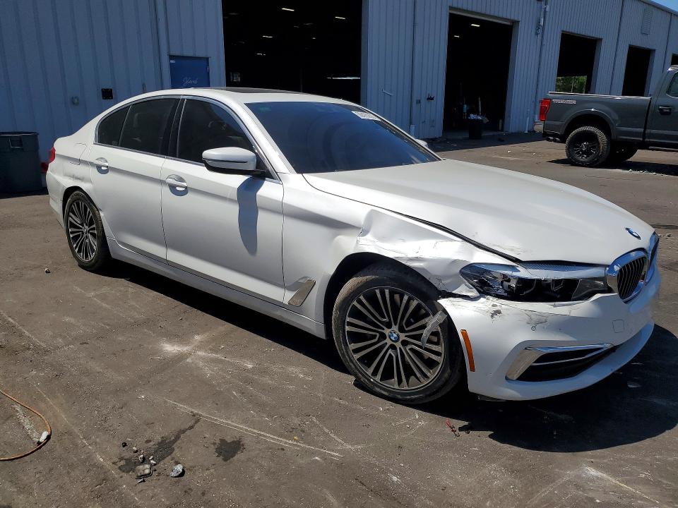 2019 BMW 5er VIN WBAJA5C55KWW22094 COPART salvage auction — FRONT END, Fl - Cert Of Title Slvg Rebuildable, sold $6,200 on 2026-07-15 (photo 4)