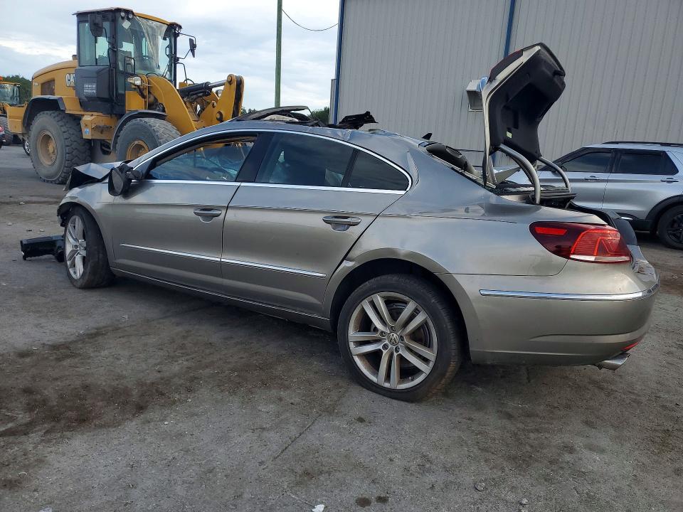 2013 Volkswagen Passat cc VIN WVWRN7AN7DE526968 COPART salvage auction — ROLLOVER, Salvage Title, sold $425 on 2026-07-13 (photo 2)