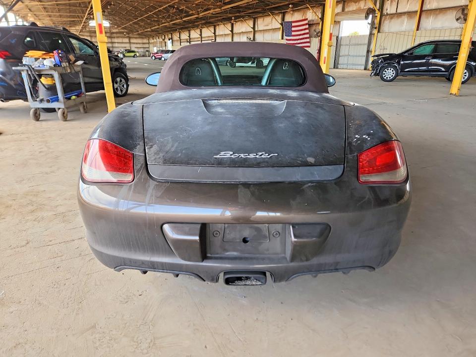 2011 Porsche Boxster VIN WP0CA2A81BU710238 COPART salvage auction — FRONT END, AZ - CERT OF TITLE - SALVAGE, sold $3,650 on 2026-07-13 (photo 6)