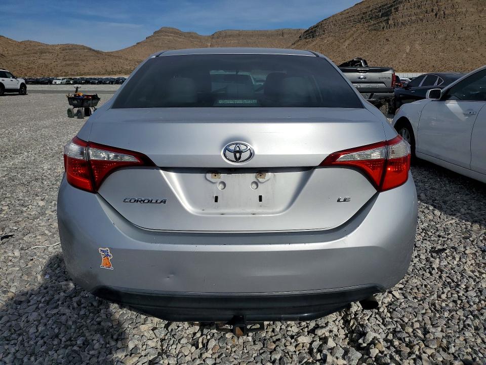 2014 Toyota Corolla VIN 5YFBURHE9EP062107 COPART salvage auction — FRONT END, Nv - Salvage Title, sold $600 on 2026-07-13 (photo 6)