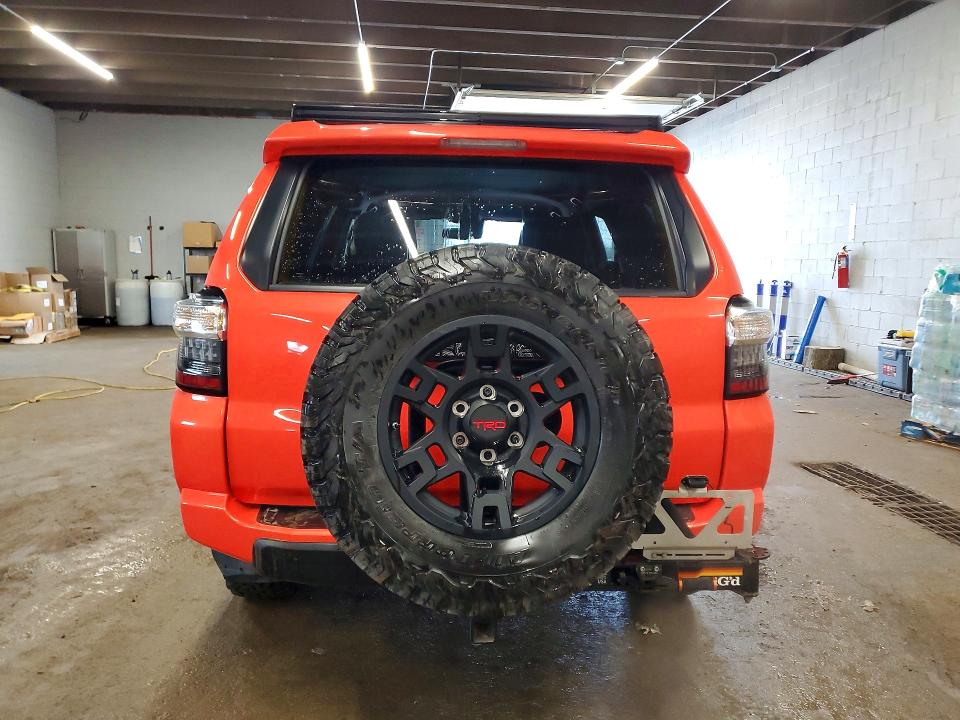 2024 Toyota 4runner VIN JTERU5JR6R6257790 COPART salvage auction — FRONT END, Ia - Cert Of Title-Salvage Title, sold $23,000 on 2026-07-09 (photo 6)